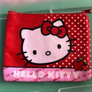 Hello Kitty Red and Pink Polka Dot Kids Bag
